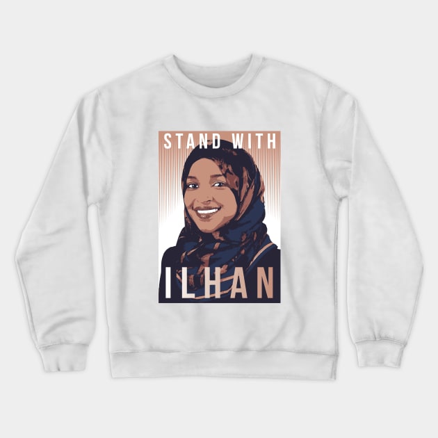 Ilhan Omar Crewneck Sweatshirt by dan89